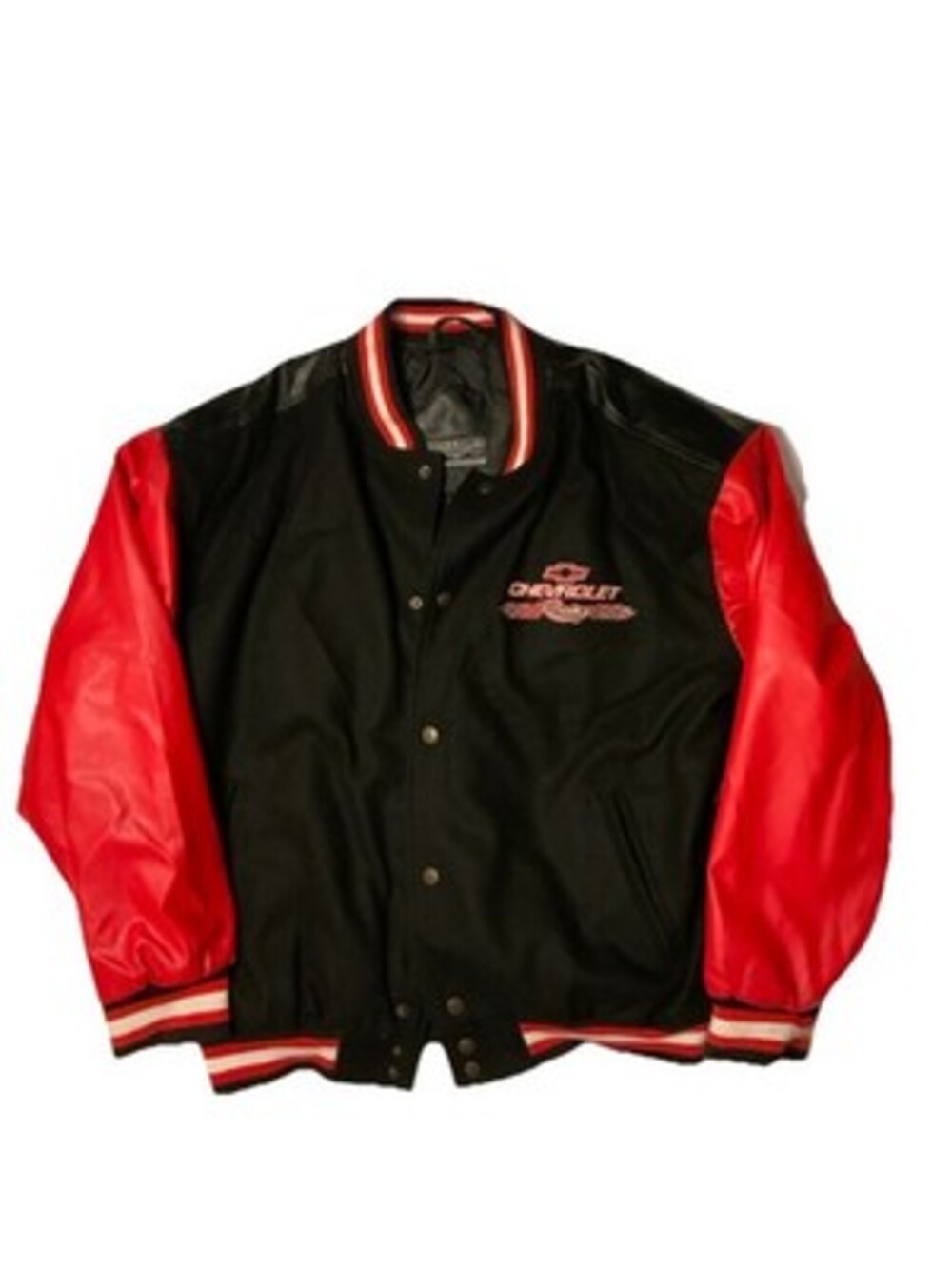 Black & Red Varsity Bomber Jacket